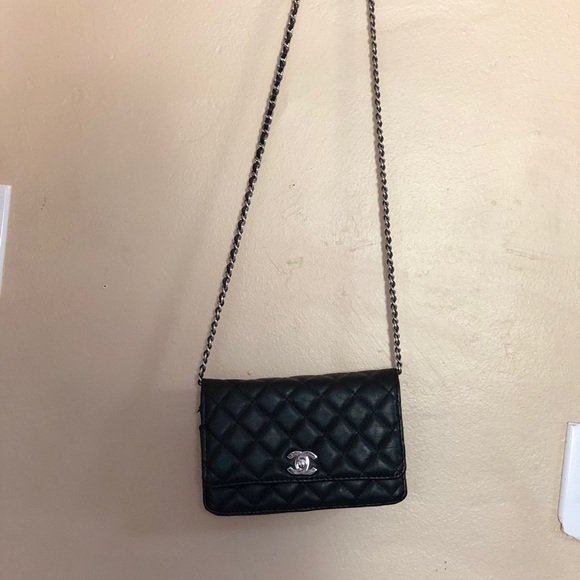 chanel side purse